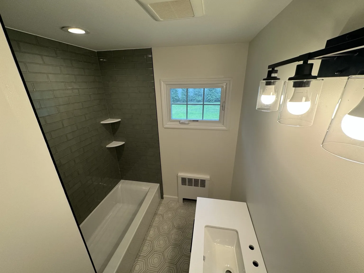 Bathroom remodeling project
