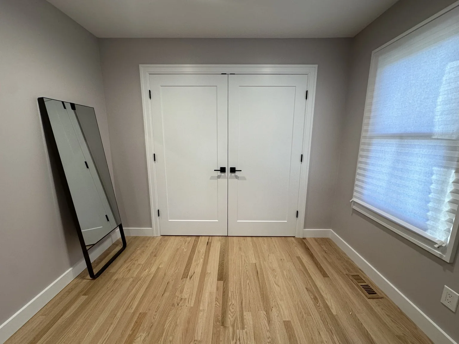 Interior double doors