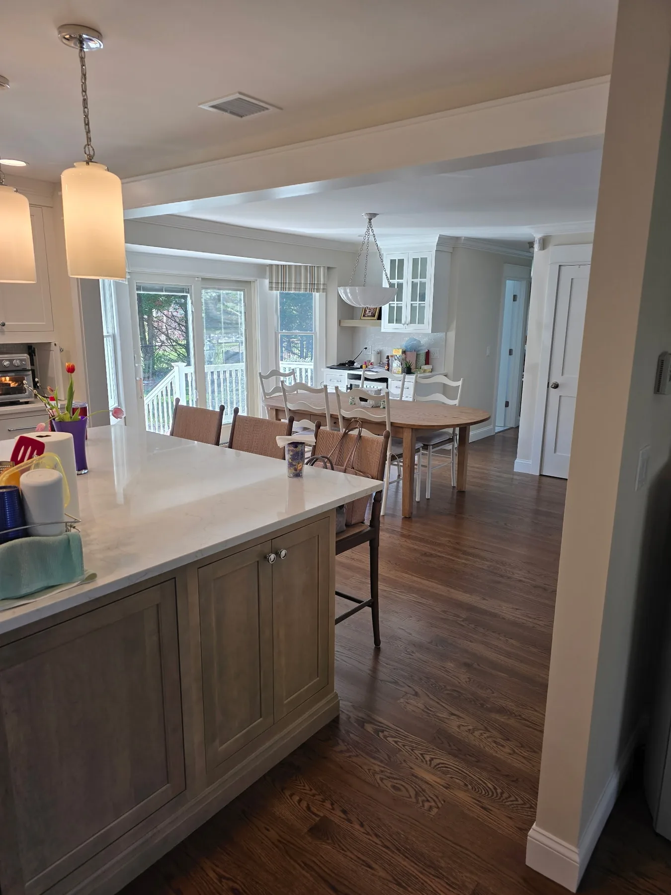 Kitchen remodeling project by KJK Construction