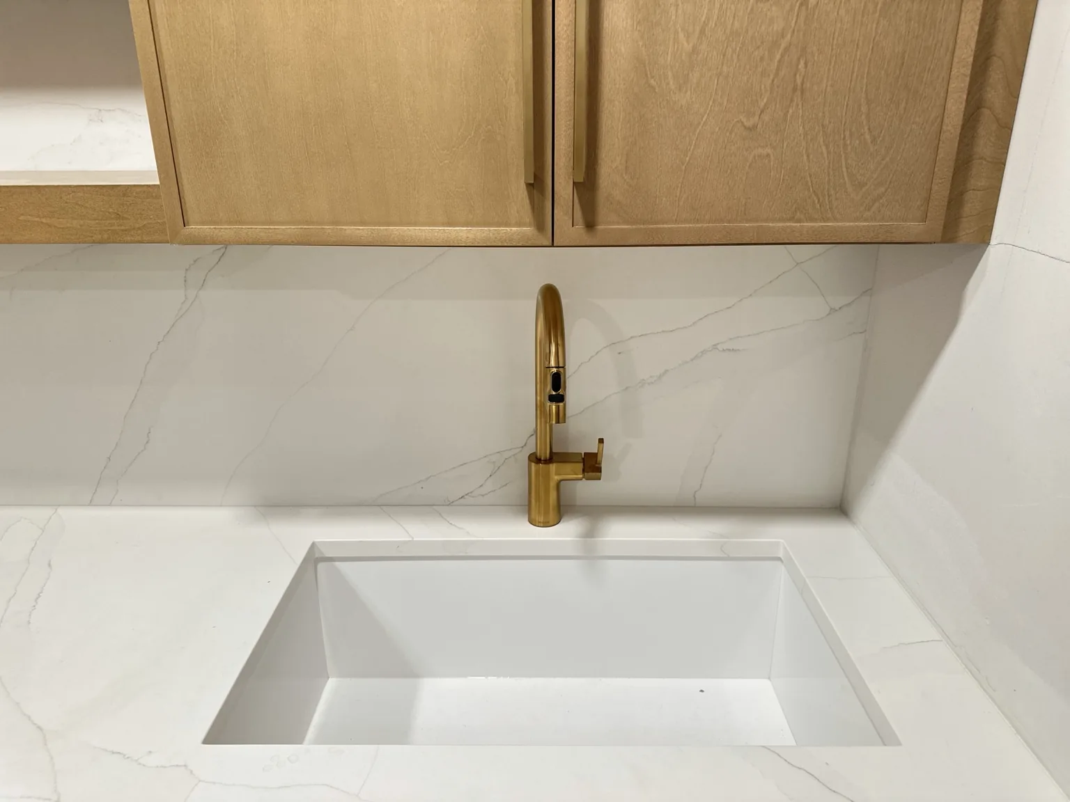 Sink and backsplash detail